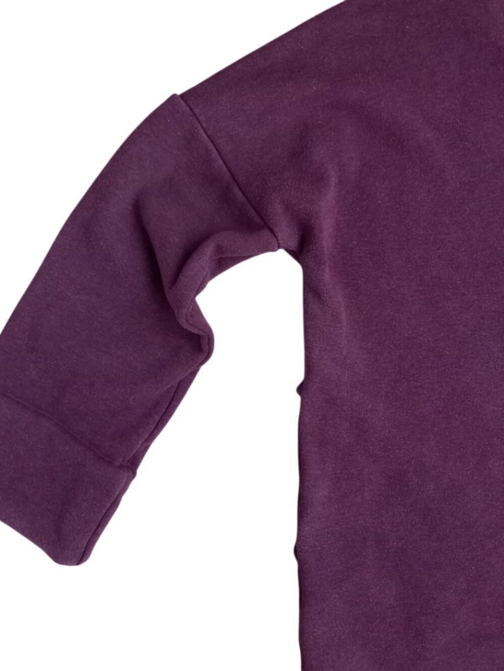 Athleta Cozy Fleece Pullover – Women’s Size XS, Plum High Neck Sweatshirt - Picture 5 of 10